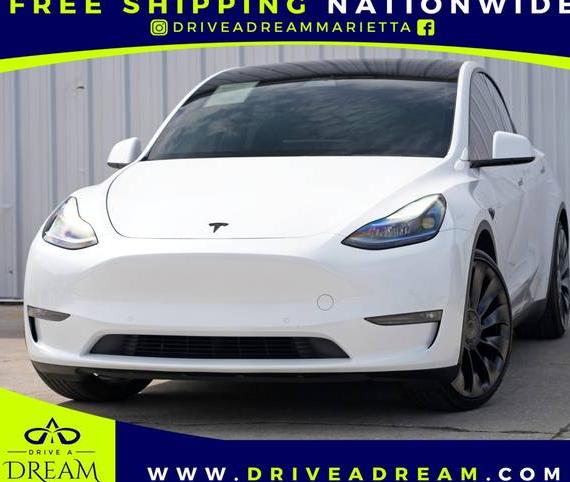 TESLA MODEL Y 2022 7SAYGDEF2NF410958 image